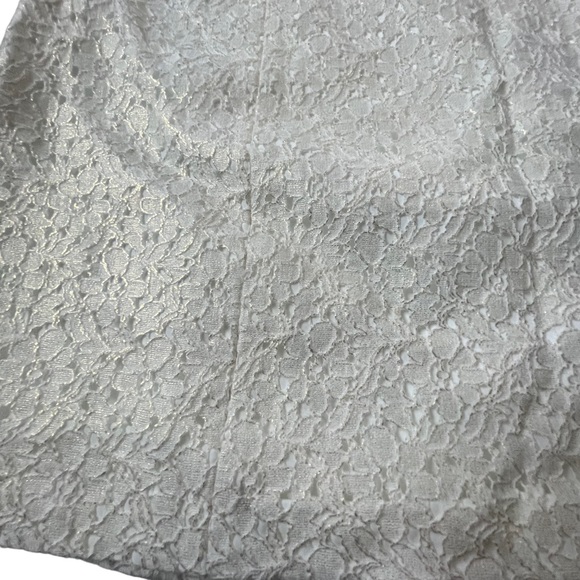 Vince Camuto St. Tropez Ivory embroidered skirt size 14 - Picture 5 of 16